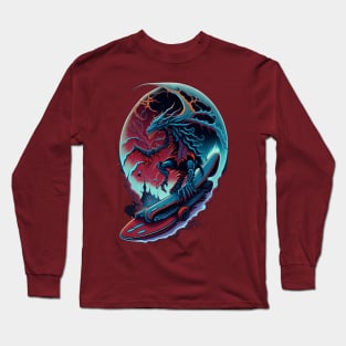 A Mythical Ride : Full Moon Frenzy Long Sleeve T-Shirt